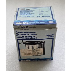 3562 HELLA MARINE 2LT 003 562-042 LAMPA NAWIGACYJNA CZARNA ZIELONO-CZERWONA (1 SZTUKA)