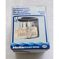 3562 HELLA MARINE 2LT 003 562-042 LAMPA NAWIGACYJNA CZARNA ZIELONO-CZERWONA (1 SZTUKA)