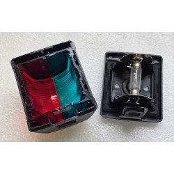 3562 HELLA MARINE 2LT 003 562-042 LAMPA NAWIGACYJNA CZARNA ZIELONO-CZERWONA (1 SZTUKA)