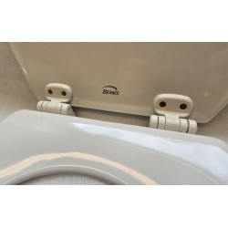 0500TP BEMIS DESKA SEDESOWA BIAŁA MAŁA KAMPER JACHT (OUTLET)