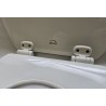 0500TP BEMIS DESKA SEDESOWA BIAŁA MAŁA KAMPER JACHT (OUTLET)