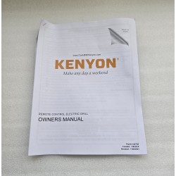 B70361AP KENYON GRILL BEZ POKRYWY ZDALNIE STEROWANY (USZKODZONA RAMKA)