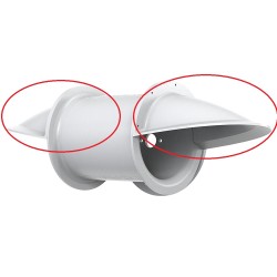90075 SLEIPNER OSŁONY DO ZESTAWU TUNELU RUFOWEGO Ø185MM DO SE60 SE80 SE100