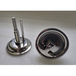 421890 ROCA Okucie pokładowe Ø70mm zamykane sprężynowe AISI 316 (BEZ RYGLA)