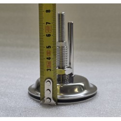 421890 ROCA Okucie pokładowe Ø70mm zamykane sprężynowe AISI 316 (BEZ RYGLA)
