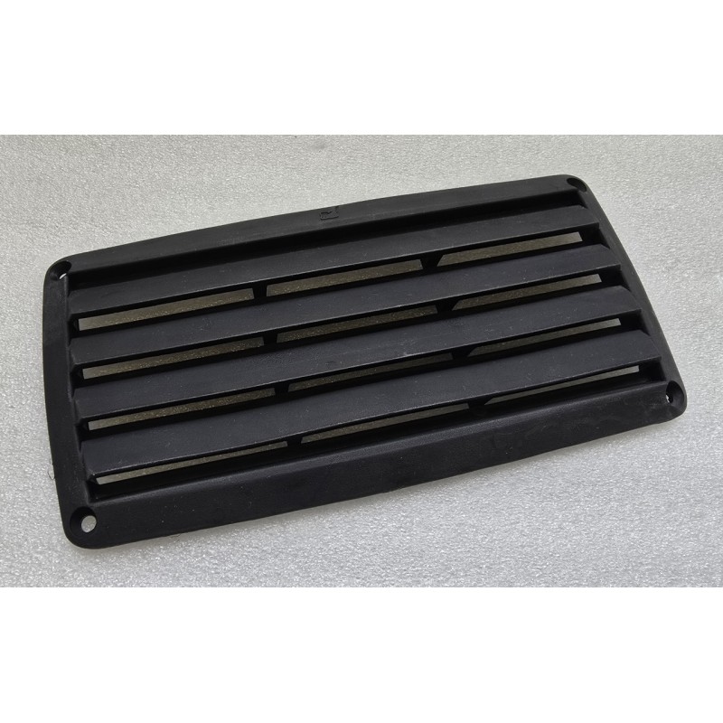 480802 ROCA KRATKA WENTYLACYJNA CZARNA MAT 200X100MM PVC (OUTLET)