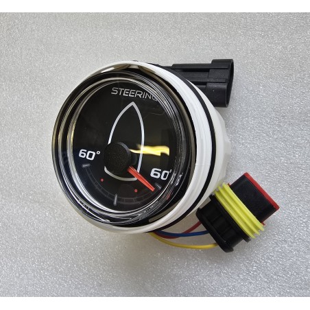 79-8M0052851 MERCURY WSKAŹNIK KĄTA STERU 52MM CZARNA (OUTLET)