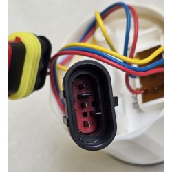 79-8M0052844 MERCURY WSKAŹNIK PALIWA CZARNA TARCZA 52MM (OUTLET)