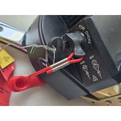 0176372 OMC EVINRUDE JOHNSON MANETKA STERUJĄCA Z TRYMEM  (POTESTOWA)