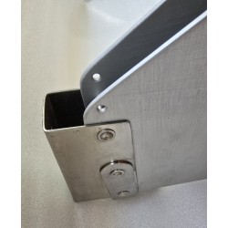 JARZMO STERU DO ŁODZI Z ZAWIASAMI (DO ILCA LASER HOLT) (OUTLET)