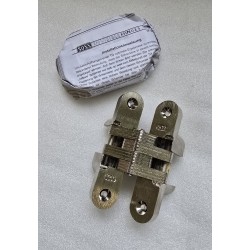 341.07.763 HAFELE ZAWIAS SOSS DO DRZWI WEWNĘTRZNYCH BEZPRZYLGOWYCH 35-38MM NIKIEL (OUTLET)