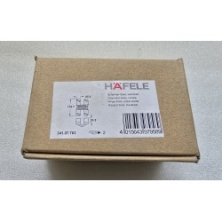 341.07.763 HAFELE ZAWIAS SOSS DO DRZWI WEWNĘTRZNYCH BEZPRZYLGOWYCH 35-38MM NIKIEL (OUTLET)