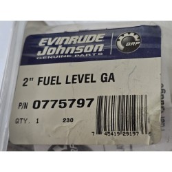 0775797 BRP EVINRUDE JOHNSON WSKAŹNIK POZIOMU PALIWA 51MM 2" (OUTLET)