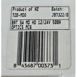 720-MDO BEP WYŁĄCZNIK BATERII AKUMULATORA 500A 12/24V (OUTLET)