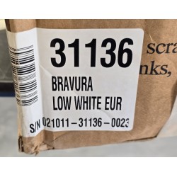 31136 BRAVURA LOW THETFORD TOALETA PODŁOGOWA NISKA KAMPER JACHT Aqua Magic (NIEKOMPLETNA, OUTLET)