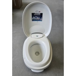31136 BRAVURA LOW THETFORD TOALETA PODŁOGOWA NISKA KAMPER JACHT Aqua Magic (NIEKOMPLETNA, OUTLET)
