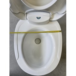 31136 BRAVURA LOW THETFORD TOALETA PODŁOGOWA NISKA KAMPER JACHT Aqua Magic (NIEKOMPLETNA, OUTLET)