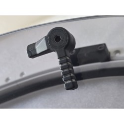 854621 MOONLIGHT BSI OKNO JACHTOWE Z SZYBĄ PRZYCIEMNIONĄ OWALNE BIAŁA RAMA 482x227mm (OUTLET)