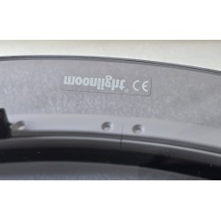 854621 MOONLIGHT BSI OKNO JACHTOWE Z SZYBĄ PRZYCIEMNIONĄ OWALNE BIAŁA RAMA 482x227mm (OUTLET)