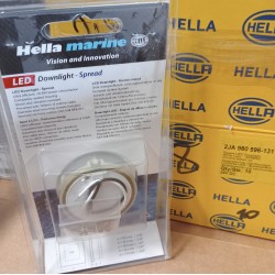 2JA 980 596-131 HELLA MARINE LAMPKA Slim Line HM LED 24V KWADRAT, CHROM