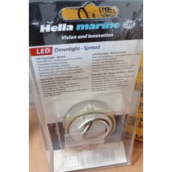 2JA 980 596-131 HELLA MARINE LAMPKA Slim Line HM LED 24V KWADRAT, CHROM