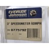 0775792 BRP EVINRUDE HOHNSON PRĘDKOŚCIOMIERZ 3" 85MM 60MPH 95KM/H (OUTLET)