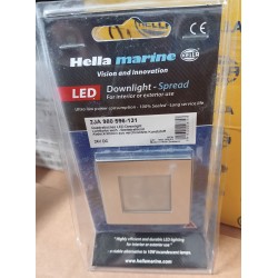 2JA 980 596-131 HELLA MARINE LAMPKA Slim Line HM LED 24V KWADRAT, CHROM