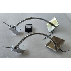 LAMPKI KABINOWE MAGDA WARM WHITE LED FASP0402CC11B00 QUICK SPA (2 SZTUKI)