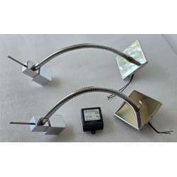 LAMPKI KABINOWE MAGDA WARM WHITE LED FASP0402CC11B00 QUICK SPA (2 SZTUKI)