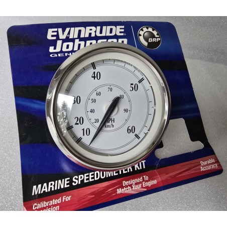 0775792 775679 BRP EVINRUDE HOHNSON PRĘDKOŚCIOMIERZ 3" 85MM 60MPH 95KM/H (OUTLET, NIEKOMPLETNY)