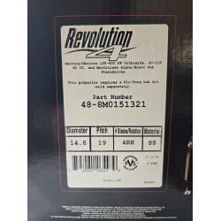 8M0151321 MERCURY ŚRUBA NAPĘDOWA Revolution 4 14.6X19 RH 8M0127031