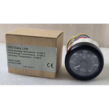 N02311536 VDO (51.27401-7011 MAN) WSKAŹNIK TEMPERATURY 50-150ºC 12/24V 02311535