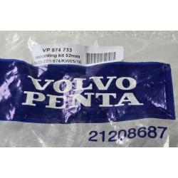874733 Volvo Penta Pierścień zegara z nakrętką DN 52mm chrom (OUTLET)