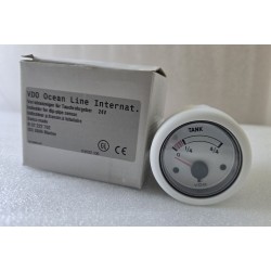 N02222702 VDO OCEAN LINE Oryginalny wskaźnik poziomu wody słodkiej Ø52 mm 24V IP65