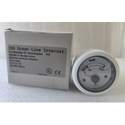 N02222702 VDO OCEAN LINE Oryginalny wskaźnik poziomu wody słodkiej Ø52 mm 24V IP65