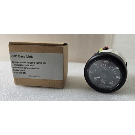 N02311054 VDO WSKAŹNIK TEMPERATURY OLEJU SILNIKOWEGO OCEANLINK  50-150°C 52MM