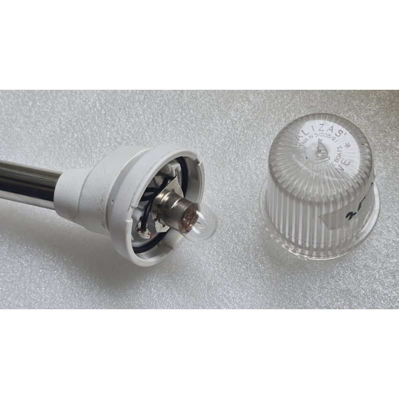 L30333 LALIZAS LAMPA NAWIGACYJNA TOPOWA 360° (kotwiczna) 105CM (POTESTOWA)