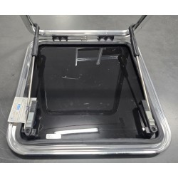 N1039-10PX BOMAR Luk pokładowy ALUMINIOWY srebrny 513x513 NISKI PROFIL (USZKODZONY)