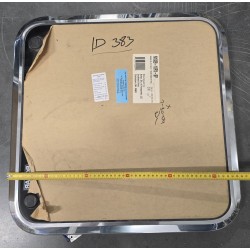 N1039-10PX BOMAR Luk pokładowy ALUMINIOWY srebrny 513x513 NISKI PROFIL (USZKODZONY) P2