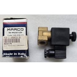 EV-M210 MARCO ELEKTROMAGNETYCZNY ZAWÓR ODCINAJĄCY PALIWO 14002012 12V MOSIĘŻNY RE80175 3/8" (OUTLET)