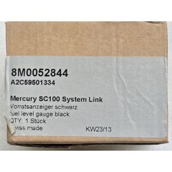 8M0052844 MERCURY WSKAŹNIK PALIWA CZARNA TARCZA 52MM (OUTLET)