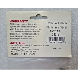 33015 AFI Pióro wycieraczki przedniej szyby 406MM Srebrne (OUTLET)