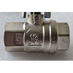 1140097 VOLVO PENTA MOSIĘŻNY ZAWÓR KULOWY ZŁĄCZE ŻEŃSKIE FNPT 1/2" (ZESTAW 2 SZTUKI)