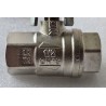 1140097 VOLVO PENTA MOSIĘŻNY ZAWÓR KULOWY ZŁĄCZE ŻEŃSKIE FNPT 1/2" (ZESTAW 2 SZTUKI)