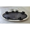 854621 MOONLIGHT BSI OKNO JACHTOWE Z SZYBĄ PRZYCIEMNIONĄ OWALNE BIAŁA RAMA 482x227mm (OUTLET)