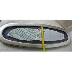 OKNO JACHTOWE OWALNE NIEOTWIERANE Z PRZYCIEMNIONĄ SZYBĄ 520x185MM (OUTLET)