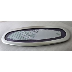 OKNO JACHTOWE OWALNE NIEOTWIERANE Z PRZYCIEMNIONĄ SZYBĄ 520x185MM (OUTLET)