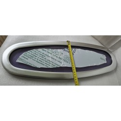 OKNO JACHTOWE OWALNE NIEOTWIERANE Z PRZYCIEMNIONĄ SZYBĄ 520x185MM (OUTLET)