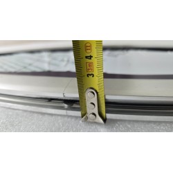 OKNO JACHTOWE OWALNE NIEOTWIERANE Z PRZYCIEMNIONĄ SZYBĄ 520x185MM (OUTLET)