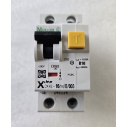 CKN6-16/1N/B/003 EATON MOELLER xClear WYŁĄCZNIK RÓŻNICOWONADPRĄDOWY (OUTLET)